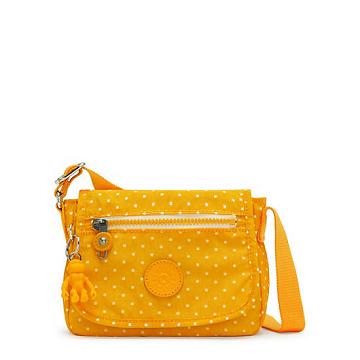 Kipling Sabian Klassieke Printed Crossbody Mini Tassen Geel | NL 1876ZU